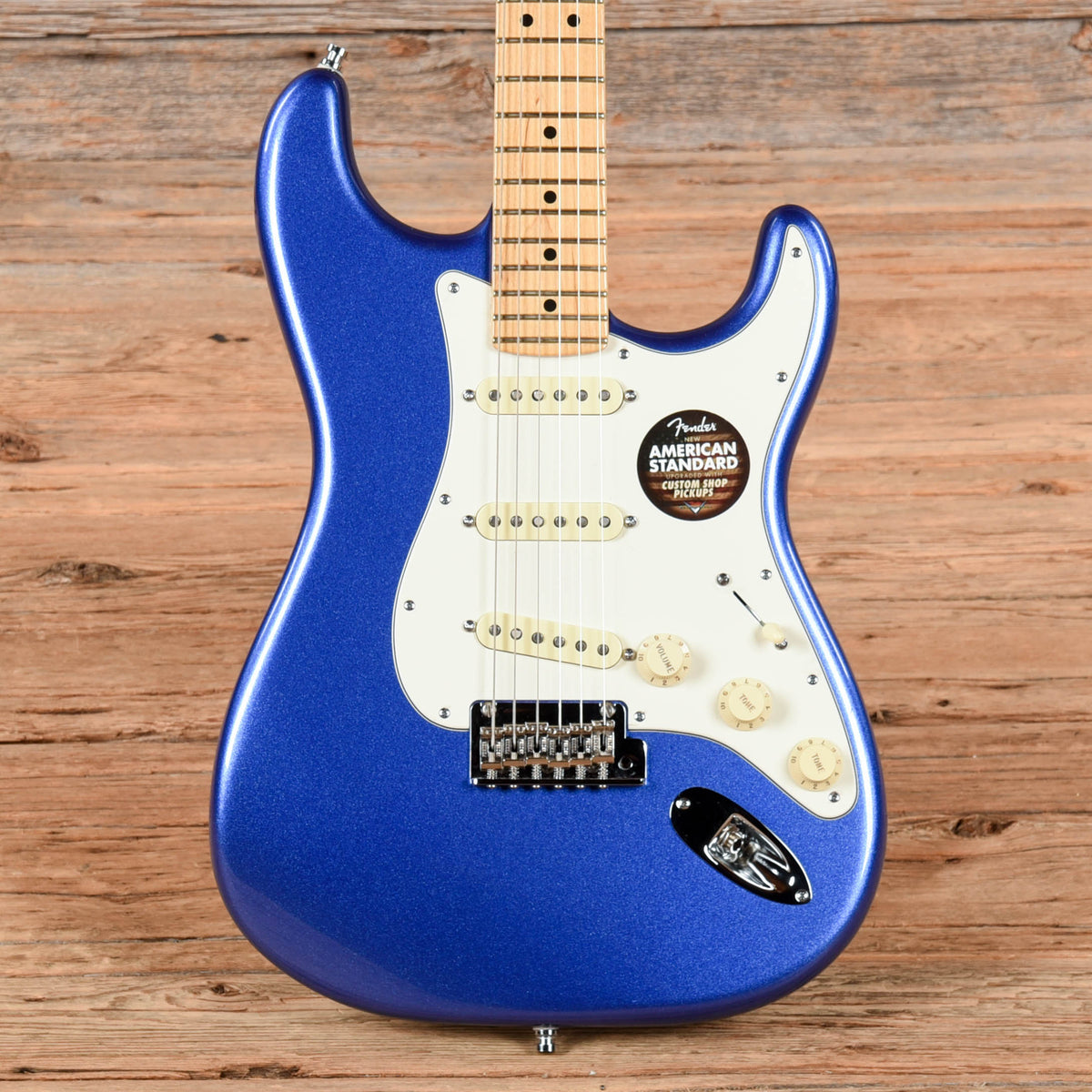 Fender American Standard Stratocaster Ocean Blue Metallic 2013