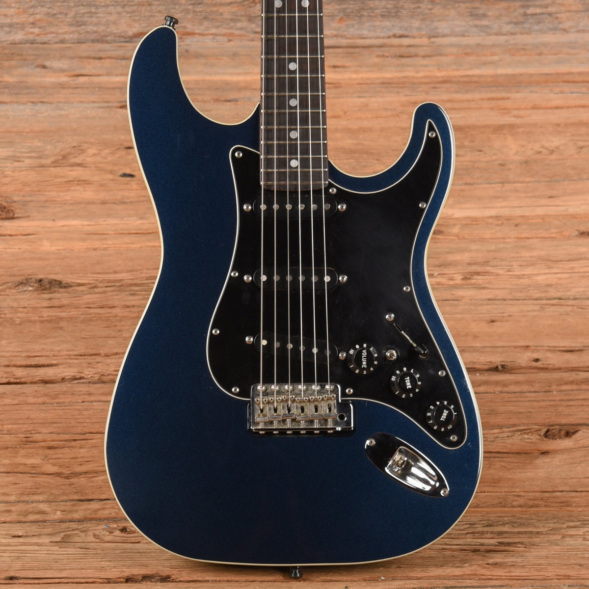 Fender AST Aerodyne Stratocaster Gun Metal Blue 2014