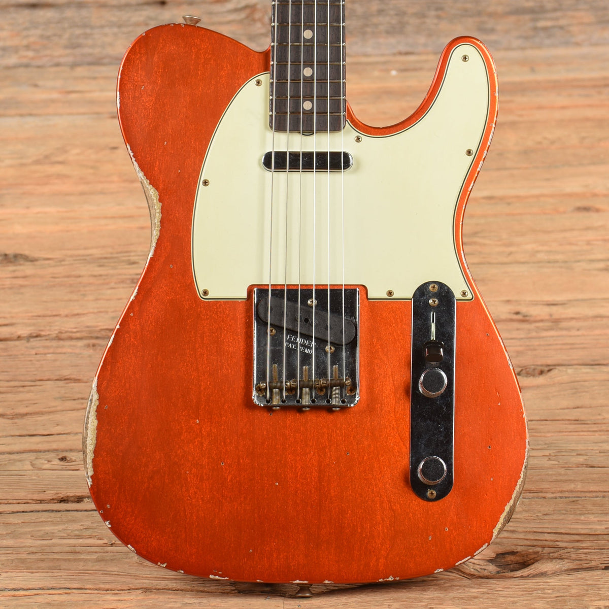Fender Custom Shop '63 Telecaster Relic Candy Tangerine 2022