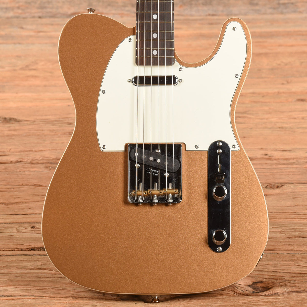 Fender JV Mod '60s Custom Telecaster Firemist Gold 2023