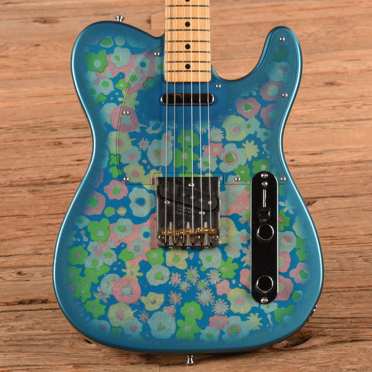 Fender TL-69 Telecaster Reissue MIJ Blue Flower 2002