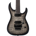 ESP LTD M-1007 Baritone Electric Guitar, Charcoal Burst Satin (New)