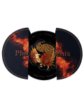 2025 Samoa Filigree Shaped Phoenix 2 oz Silver - 24k Gold Enhanced Coin