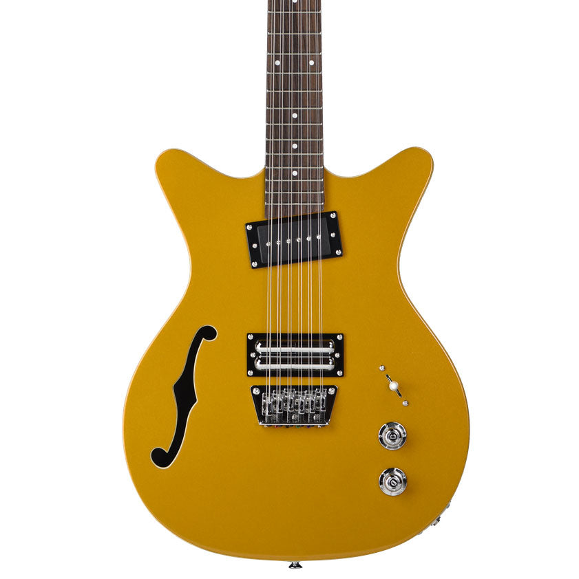Danelectro 59R12ST-GOLD Fifty Niner 12 String Electric Guitar - Gold (New)