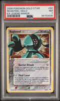 2006 Pokemon EX Legend Maker Registeel-Holo #92 Gold Star PSA 7