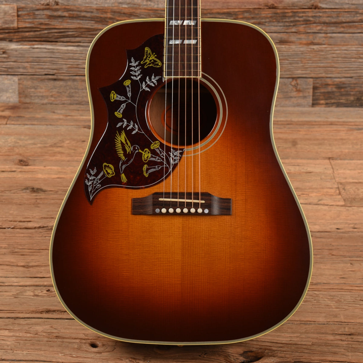 Gibson Hummingbird 2016 LEFTY Vintage Sunburst 2016