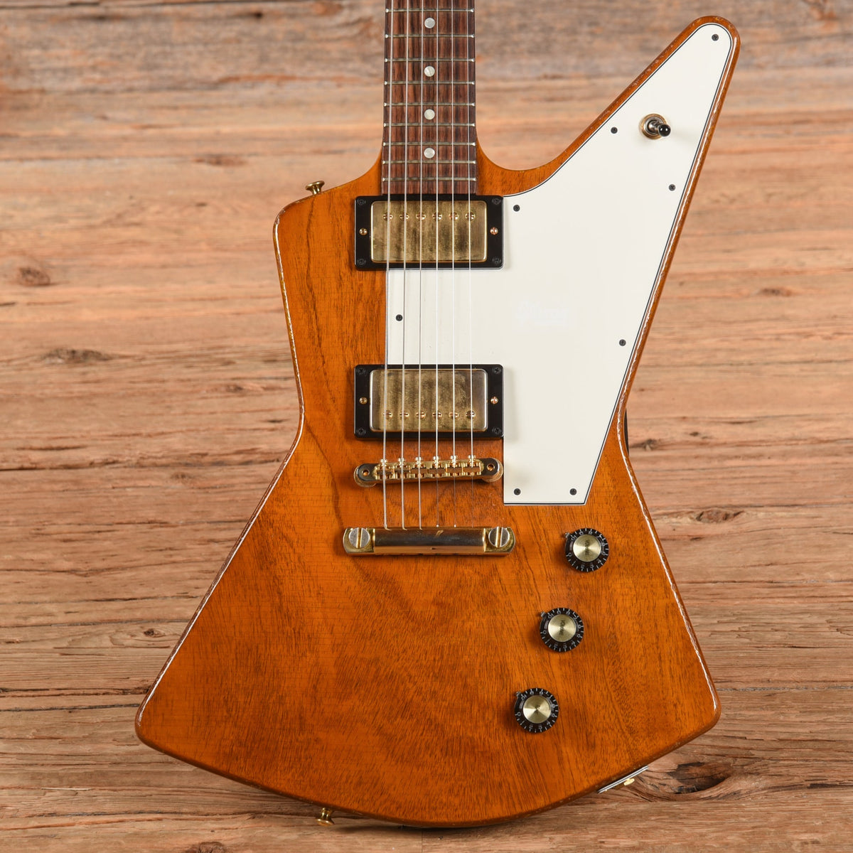 Gibson Custom '58 Explorer Aged "Clapton Cut" Natural 2018