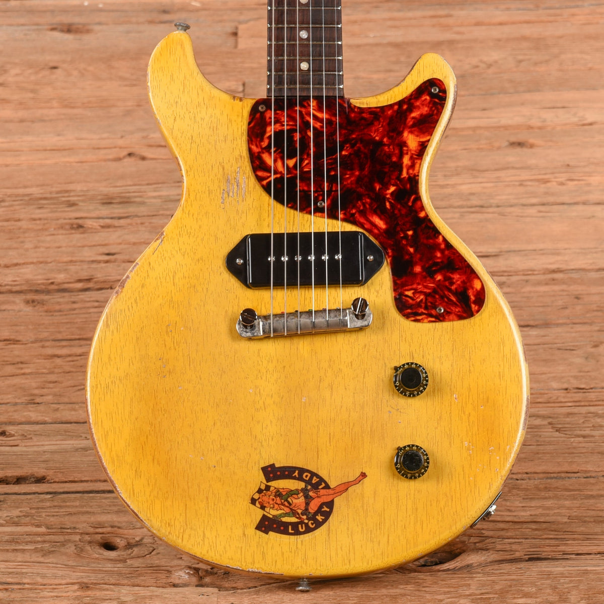 Gibson Les Paul Junior Double Cut TV Yellow 1959