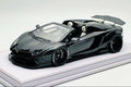 GL Model Lamborghini Aventador Roadster SVJ Gloss Black 1:18 WITH DISPLAY