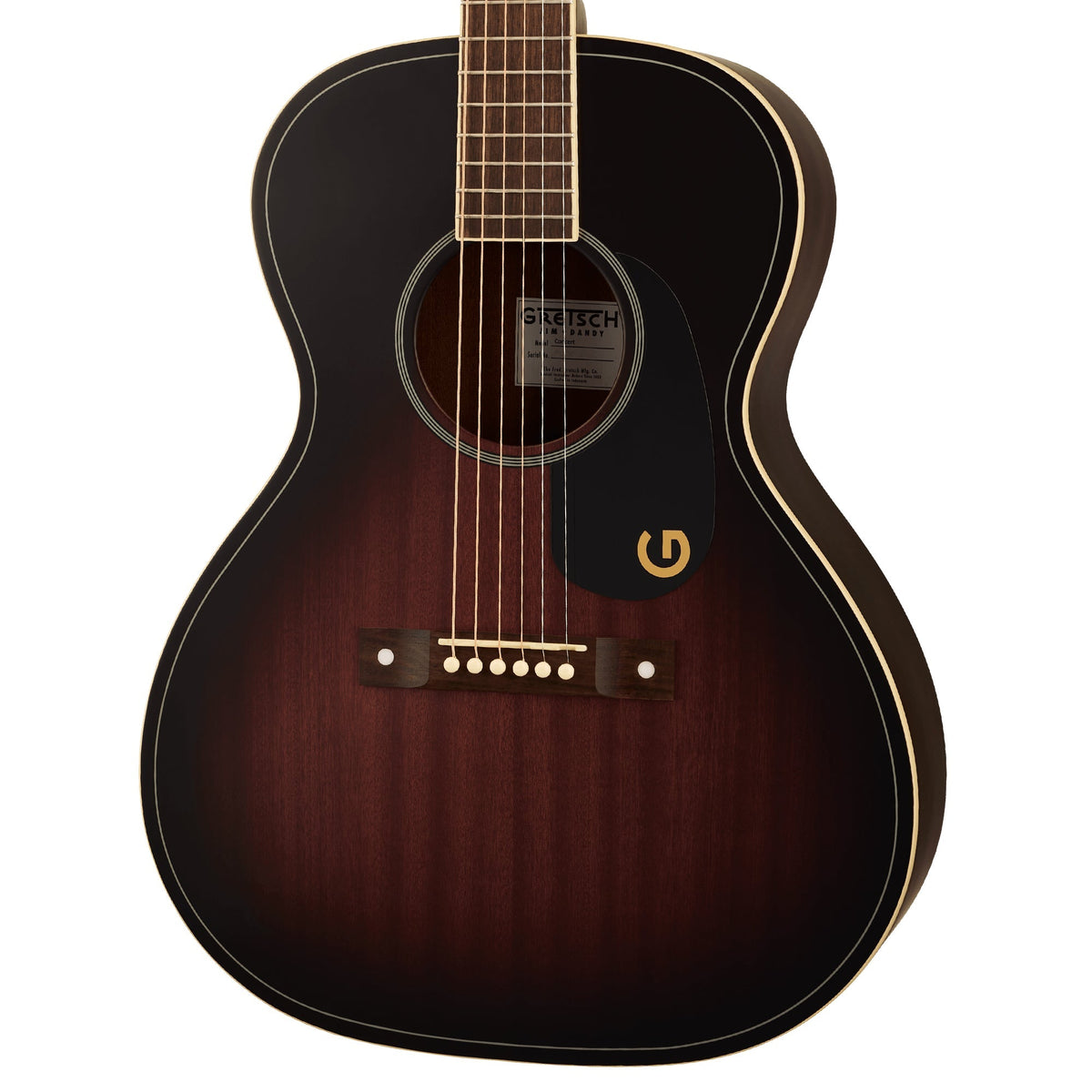 Gretsch Jim Dandy Concert Deep Cherry Burst