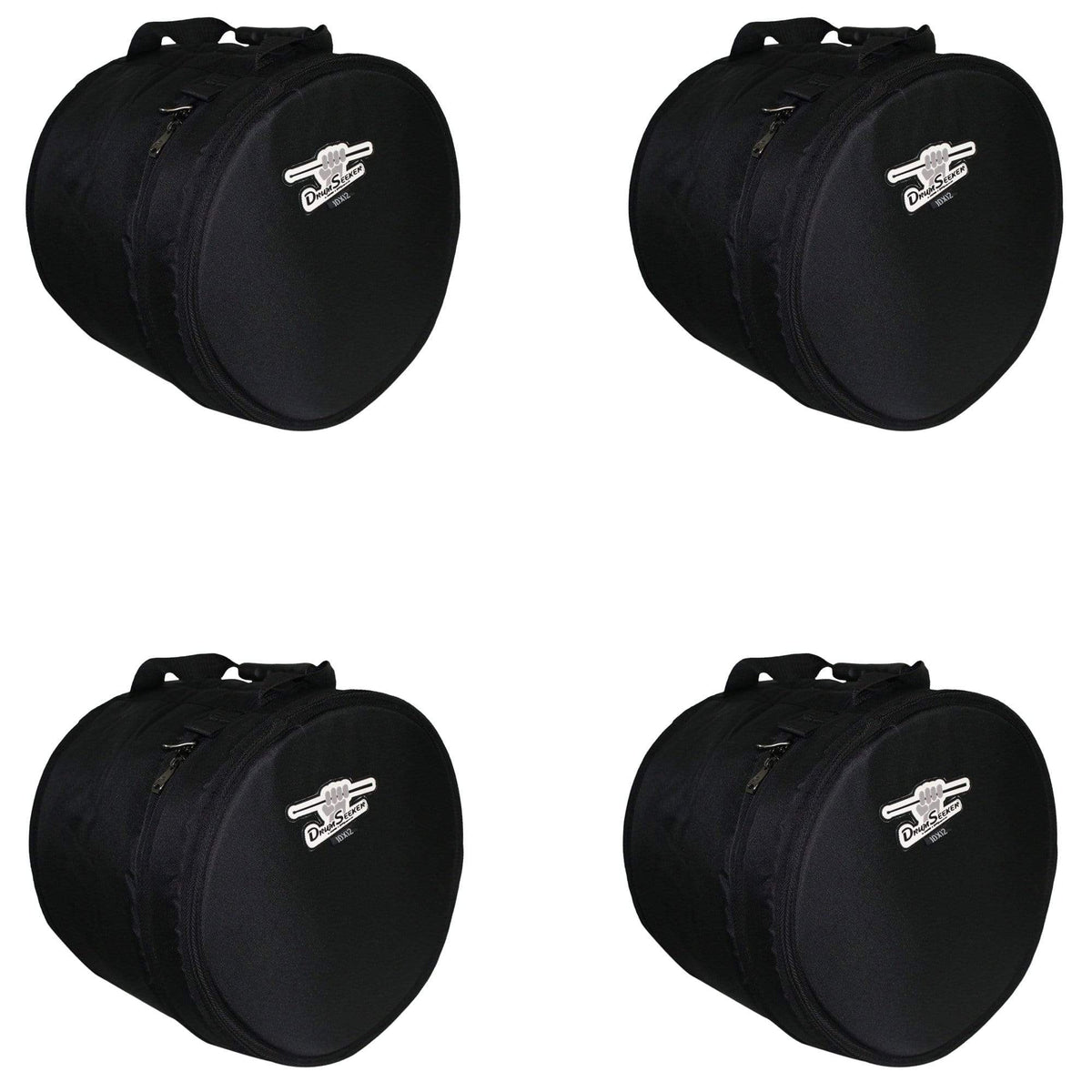 Humes & Berg Drum Seeker 10x8/12x9/16x16/22x14 Drum Bag (3 Pack Bundle)