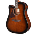 Ibanez AAD51LCEDVS Grand Dreadnought Acoustic-Electric Guitar Dark Violin Sunburst High Gloss Left-Handed