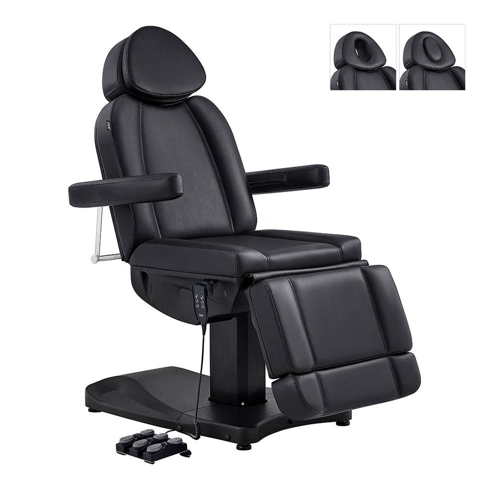 Ink 3-Motors Electric Facial Beauty Bed Chair Black DIR