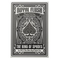2025 Solomon Islands Royal Flush The King of Spades 1 oz Silver Coin