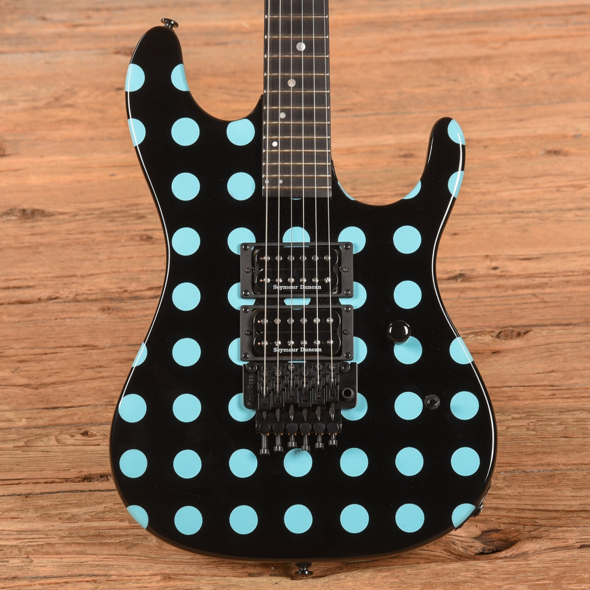 Kramer Nightswan Black with Blue Polka Dots 2021