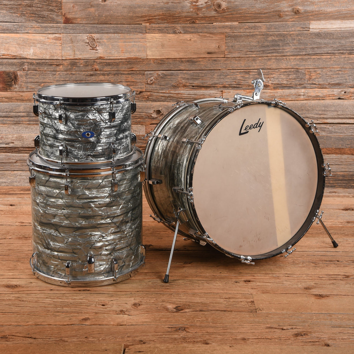 Leedy Sky Blue Pearl 13/16/22 VINTAGE