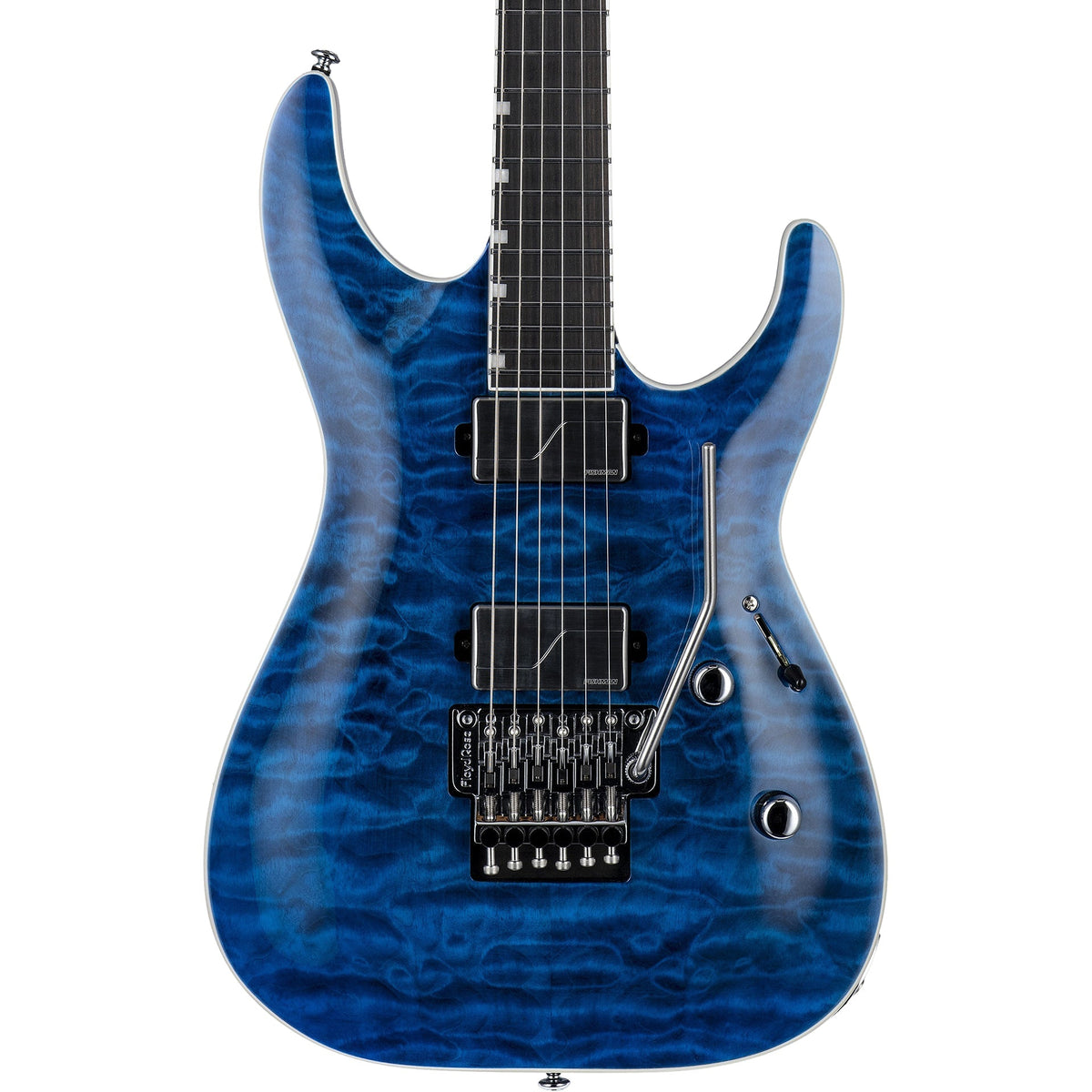 ESP LTD MH-1000 Electric Guitar, Black Ocean (New)