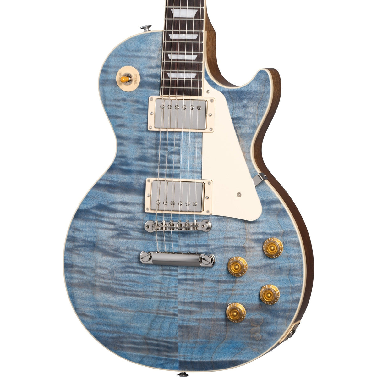 Gibson Les Paul Standard 50s Figured Top Electric Guitar - Ocean Blue (New)