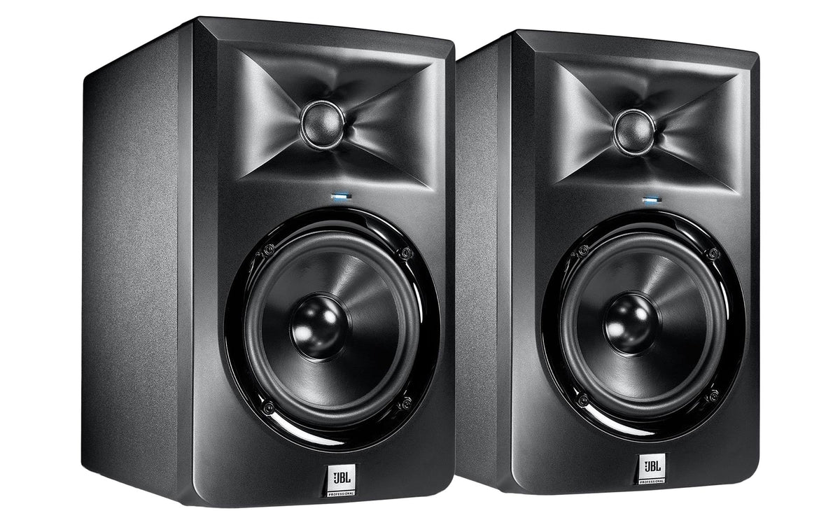 JBL LSR305 5” Powered Two-Way Studio Monitor Pair (New - Bundle: -)