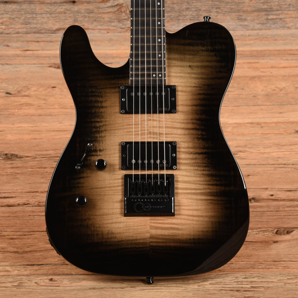 LTD TE-1000 Evertune Black Natural Burst 2019 LEFTY