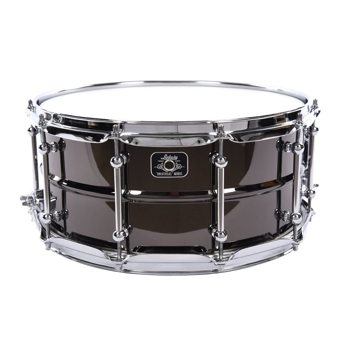Ludwig 6.5x14 Universal Brass Snare Drum Chrome