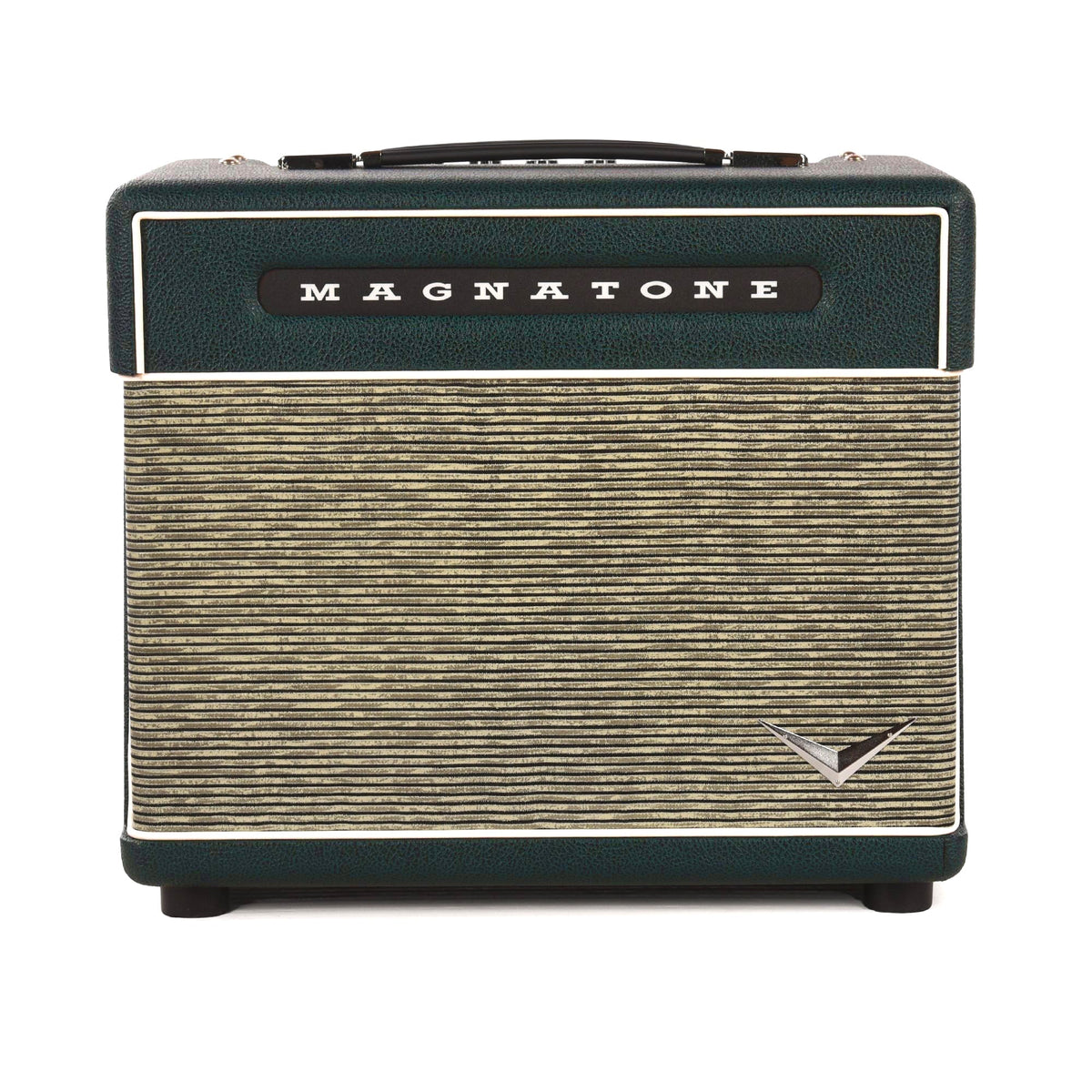 Magnatone BABY M80 12w 1x10" Combo Emerald Bronco w/ EC Collins Pinstripe Grill Cloth