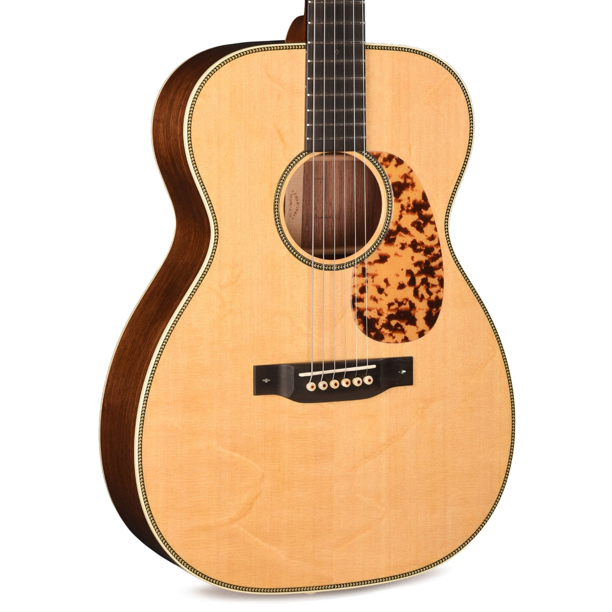 Martin Custom Shop 00-28 Style Concert Bearclaw Sitka Spruce/Honduran Rosewood Natural Aging Toner
