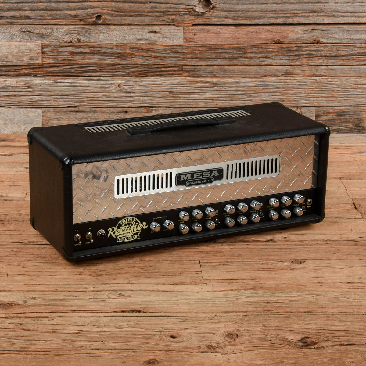 Mesa Boogie Triple Rectifier Solo Head 3-Channel 150-Watt Guitar Amp Head