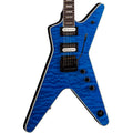 Dean Guitars ML Select 24 Kahler Quilt Top Electric Guitar - Trans Blue (New)