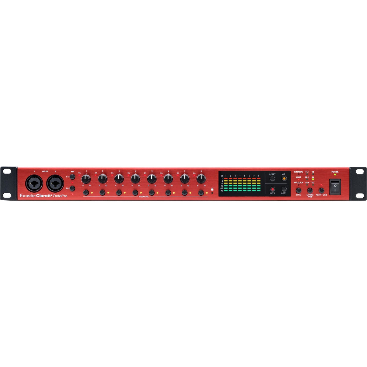 Focusrite Clarett+ OctoPre 8-channel ADAT Preamp (New)
