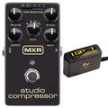 MXR M76 Studio Compressor Bundle w/ Truetone 1 Spot Space Saving 9v Adapter