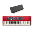 Nord Electro 6D 61-Key Semi-Weighted Keyboard and Music Stand Bundle