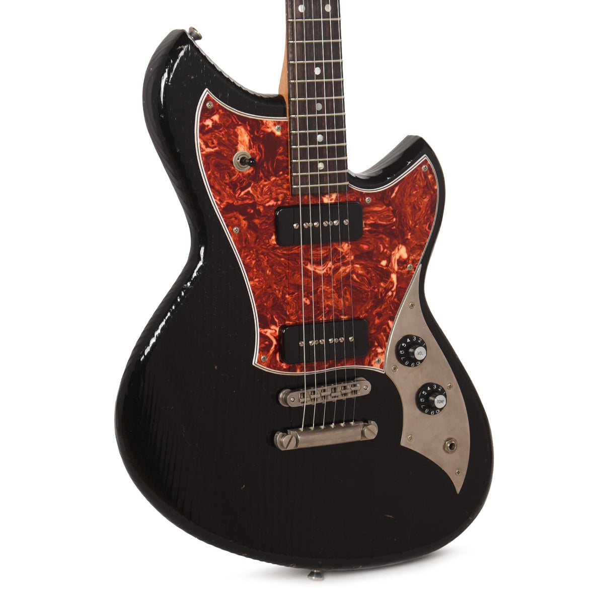 Novo Serus P2 Bull Black Light Distress w/Fralin P-90s