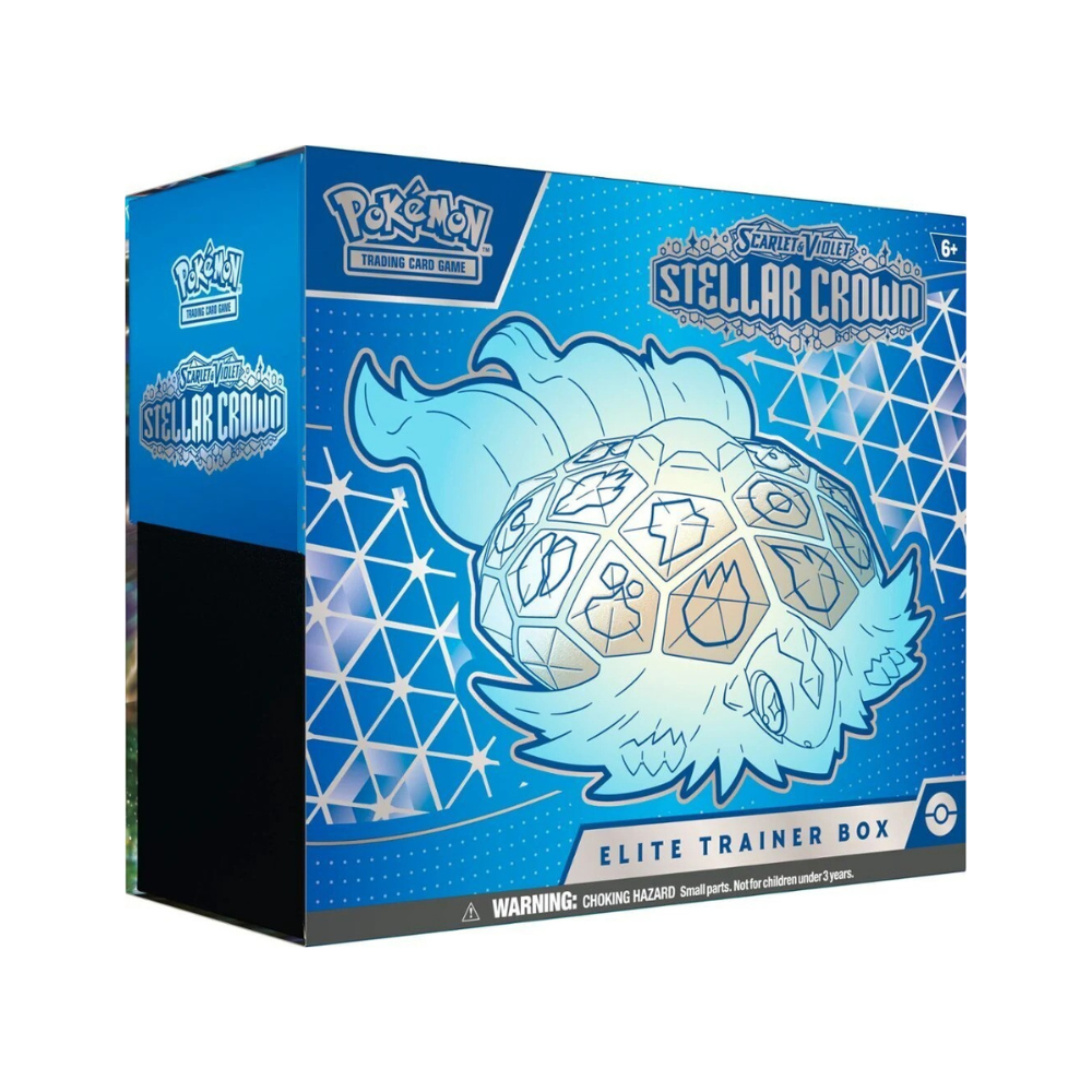 Pokémon - Scarlet & Violet Stellar Crown - Elite Trainer Box (Boîte de 9 paquets)