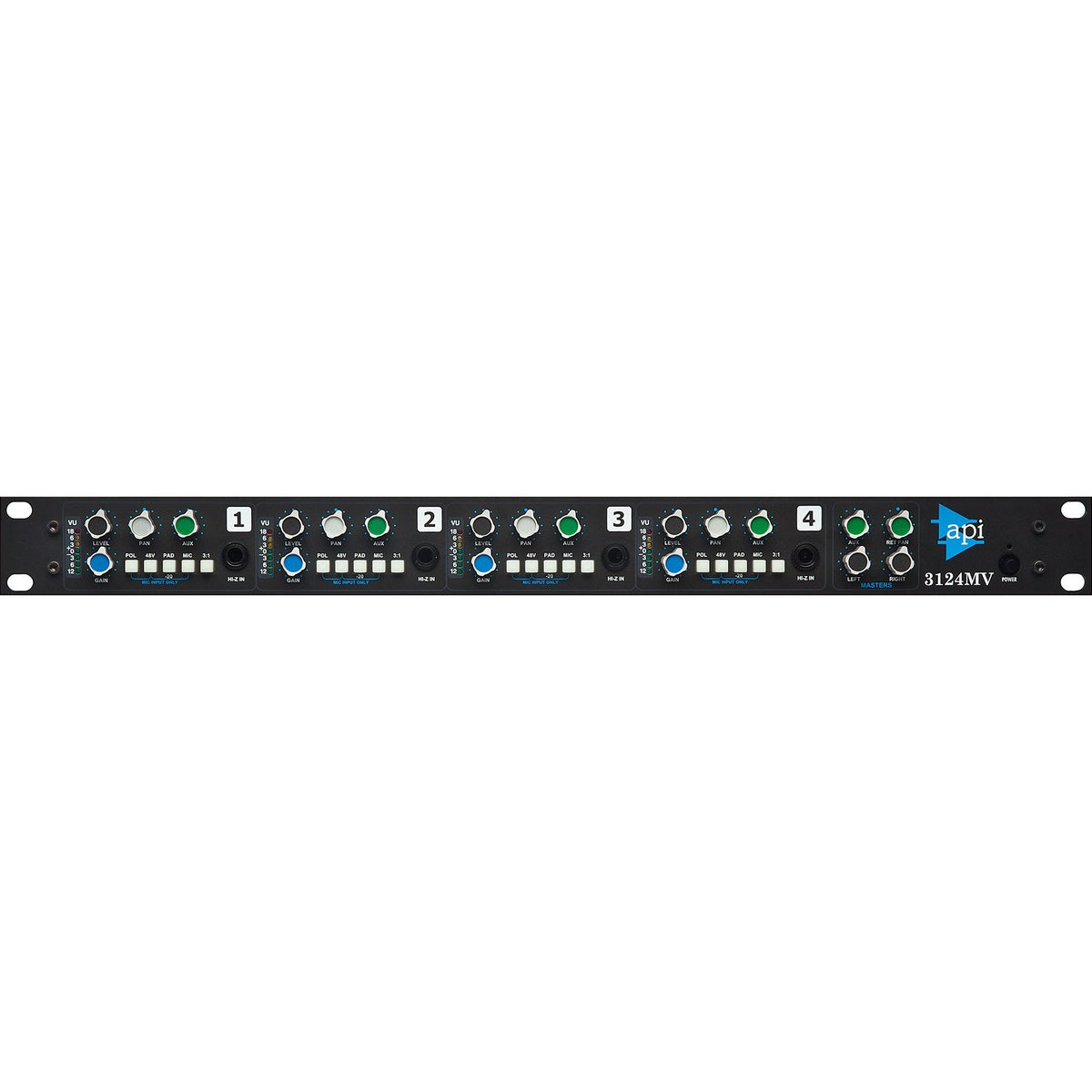 API 3124MV 4-channel Microphone Preamp (New)