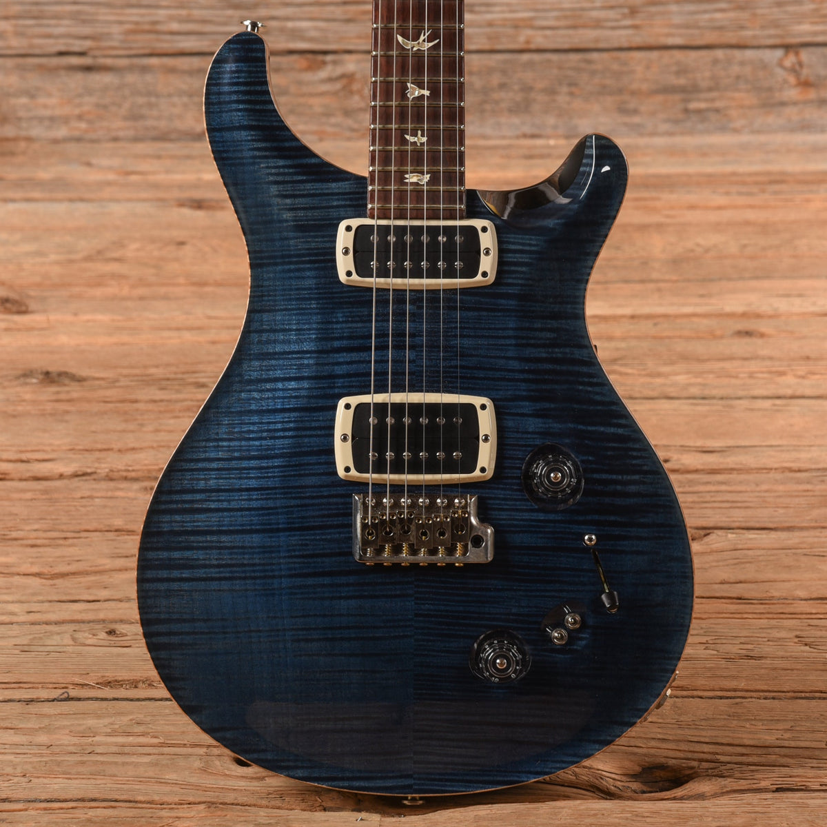 PRS 408 10-Top Transparent Blue 2013