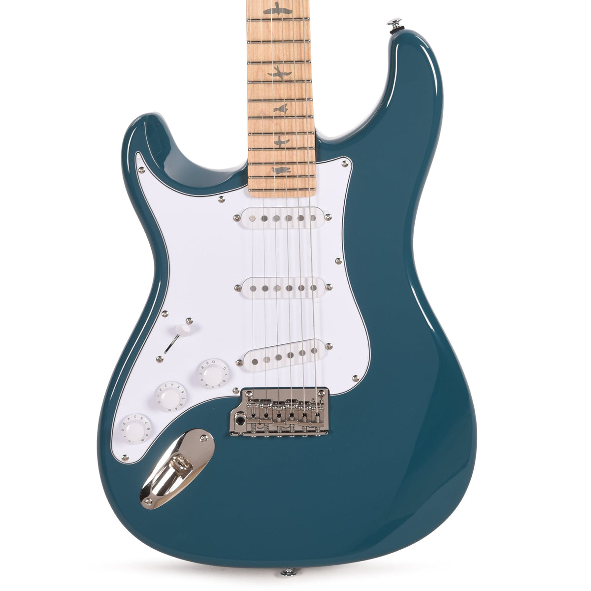 PRS SE Silver Sky Maple LEFTY John Mayer Nylon Blue