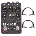 Red Panda Tensor Time Warp Pedal w/RockBoard Flat Patch Cables Bundle