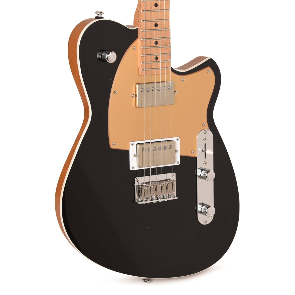 Reverend Charger HH Electric Guitar Midnight Black