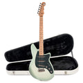Reverend SPY Electric Guitar Alpine Pearl and Teardrop Two Tone Case Bundle