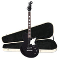 Reverend Contender 290 Midnight Black Hardshell Case Bundle