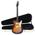 Reverend Greg Koch Signature Gristle 90 3-Tone Burst Hardshell Case Bundle