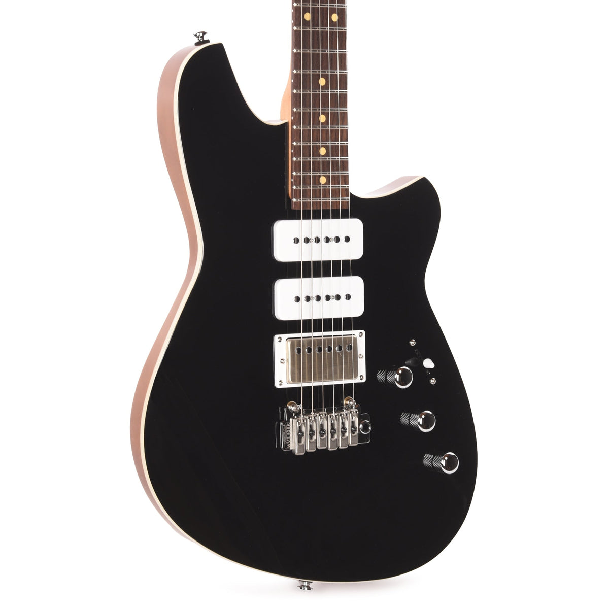 Reverend Kingbolt H290 Electric Guitar Midnight Black