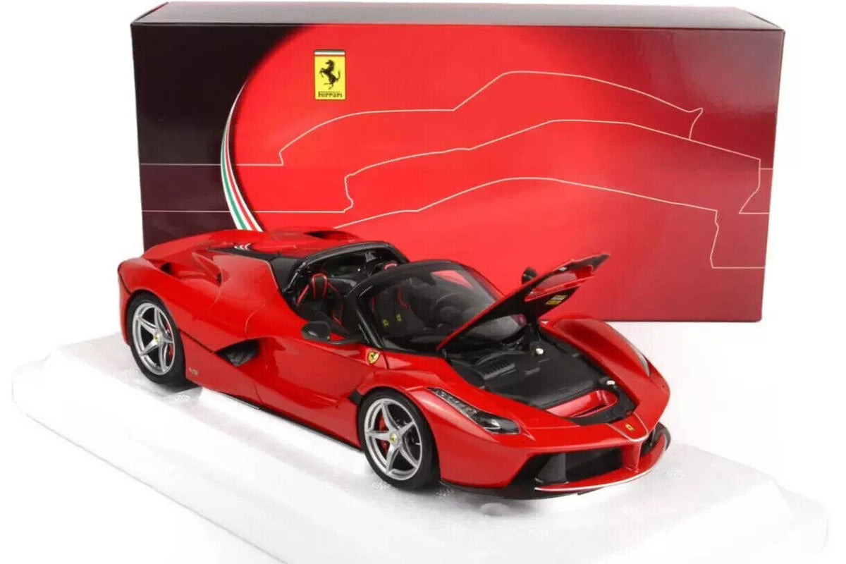 BBR 2016 Ferrari LaFerrari Aperta Spider Rosso Corsa (Ferrari Red) 1:18 (Default Title (3550))