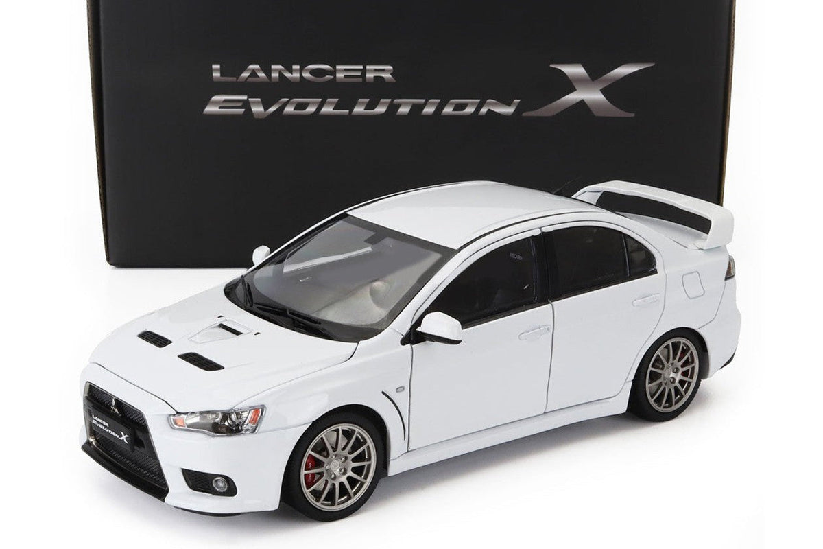 Sun-Star 2007 Mitsubishi Lancer Evolution X FQ400 White Metallic 1:18 (Default Title (2503))