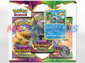 Pokemon TCG Sword & Shield Vivid Voltage 3-Pack Blister Sealed Case - 24 Blister Packs