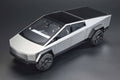 Top Marques Tesla Cybertruck Silver 1:18 Scale Model WITH DISPLAY CASE (Default Title (3665))