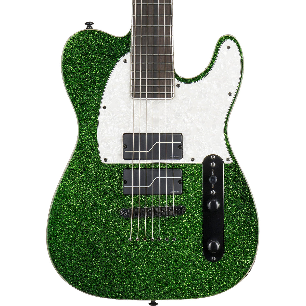 ESP LTD Stephen Carpenter SCT-607 Signature Baritone 7-String Guitar, Green Sparkle (New)