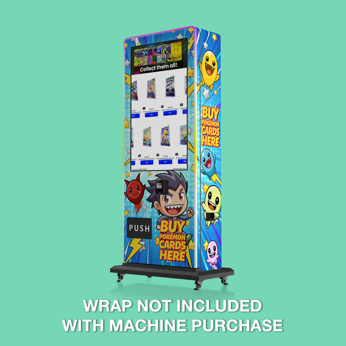 Slim Tower 2.0 TCG: Trading Card Vending Machine | VTM