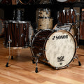 Sonor SQ2 12/16/22 3pc. Maple Drum Kit Ebony High Gloss